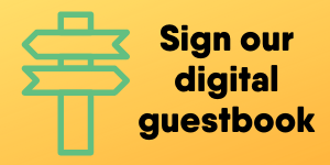 Sign our digital guestbook